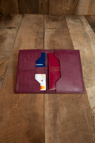 Pasaportluk Opia Leather